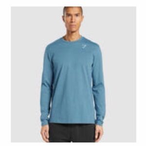 Gymshark Faded Blue Long Sleeve Tee